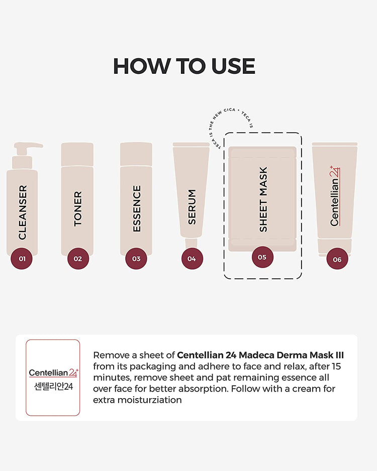 Madeca Derma Mask III Intensive Formula - 10pc