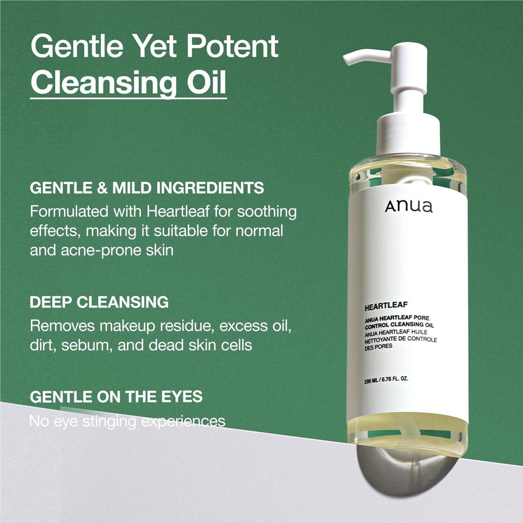 Heartleaf Pore Control Cleansing Oil
