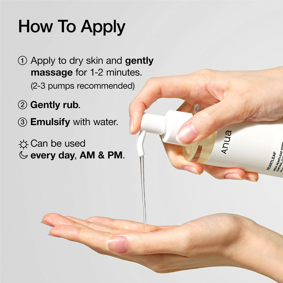 Heartleaf Pore Control Cleansing Oil