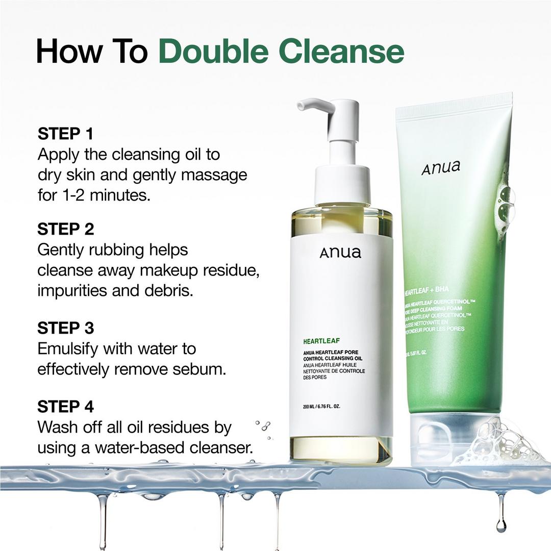 Heartleaf Pore Control Cleansing Oil