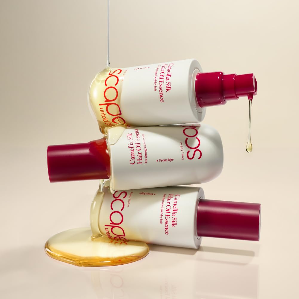 SCAPES UNTOLD BEAUTY Camellia Silk Hair Oil Essence