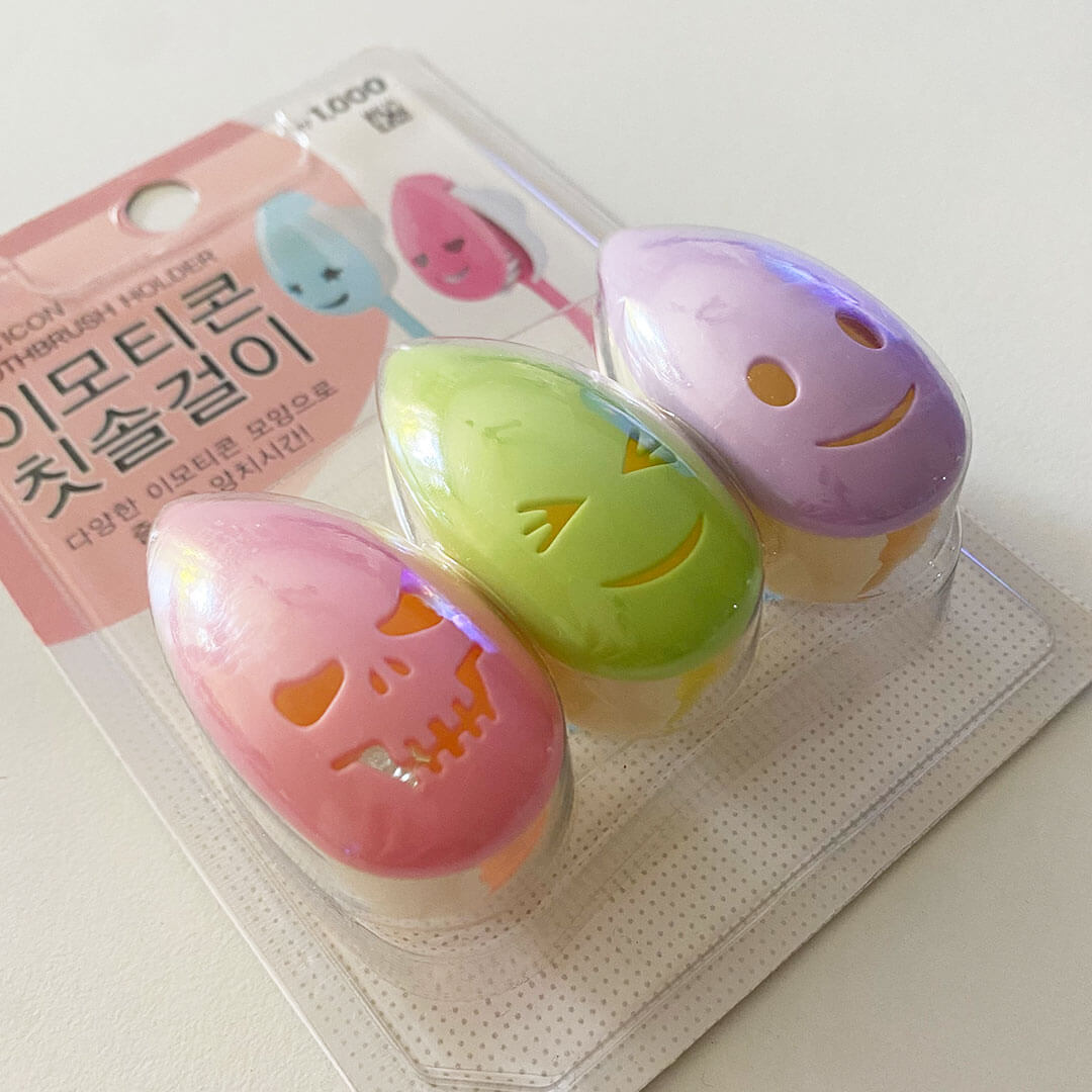Emoticon Toothbrush Holder