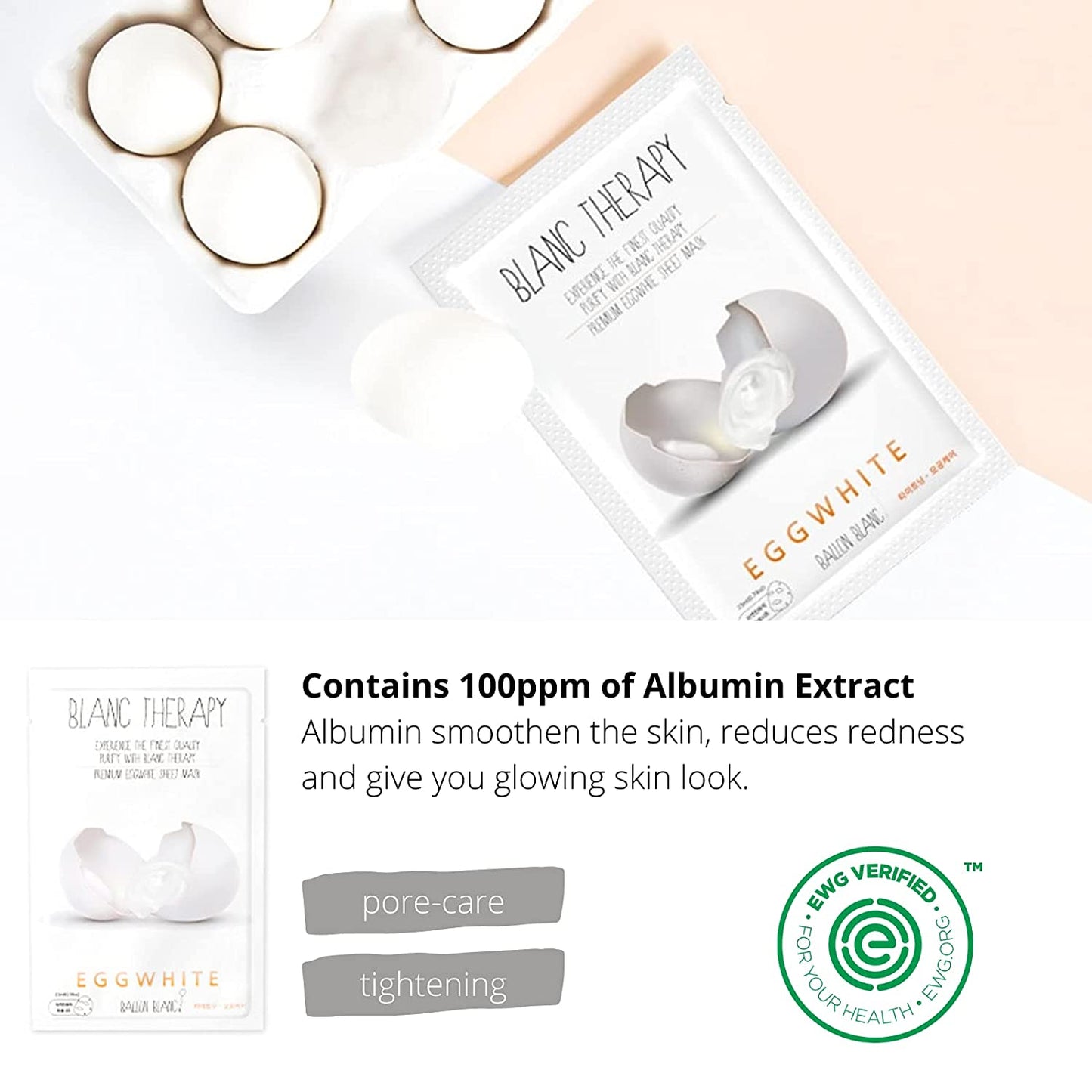 Blanc Therapy Facial Sheet Masks Set A