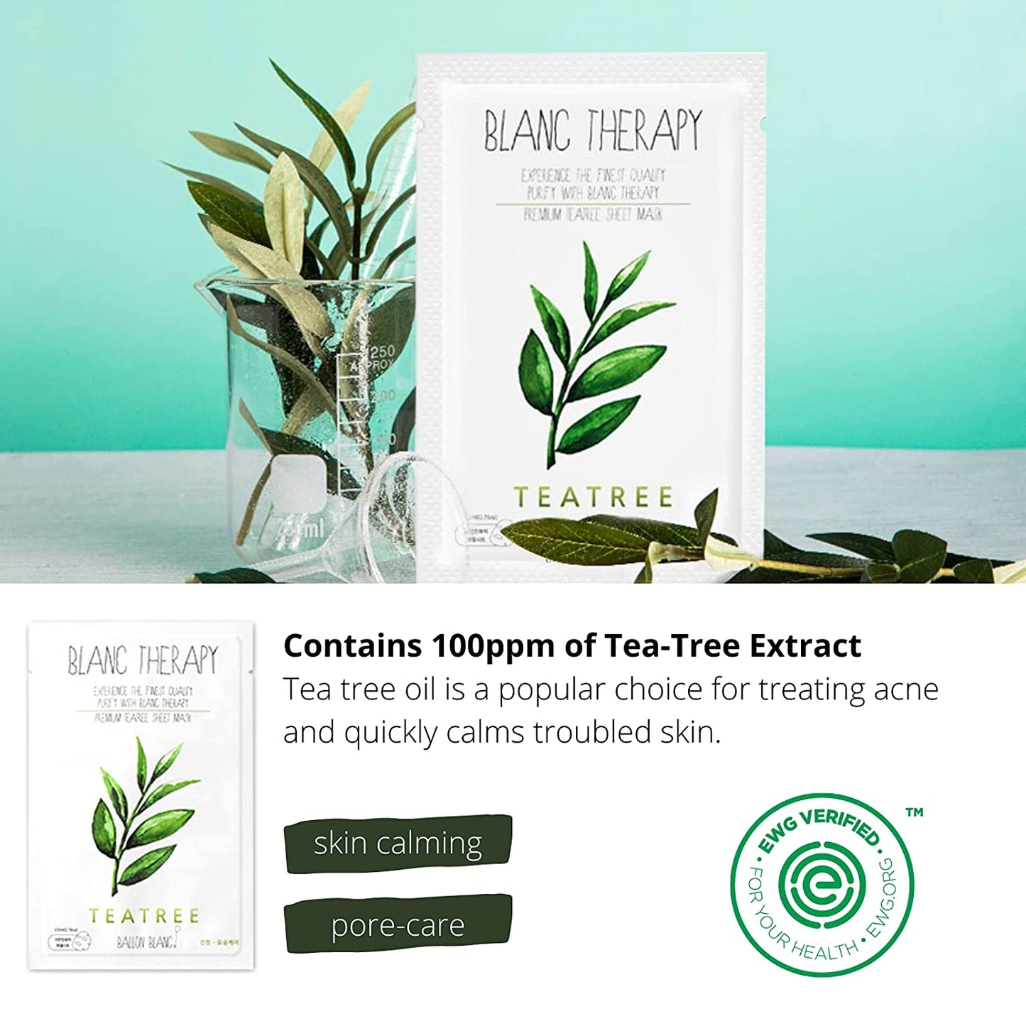 Blanc Therapy Facial Sheet Masks Set A