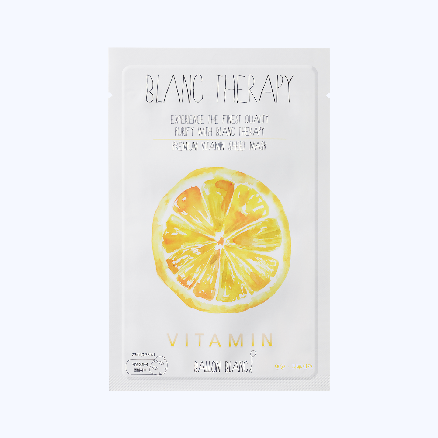 Blanc Therapy Facial Sheet Masks Set A