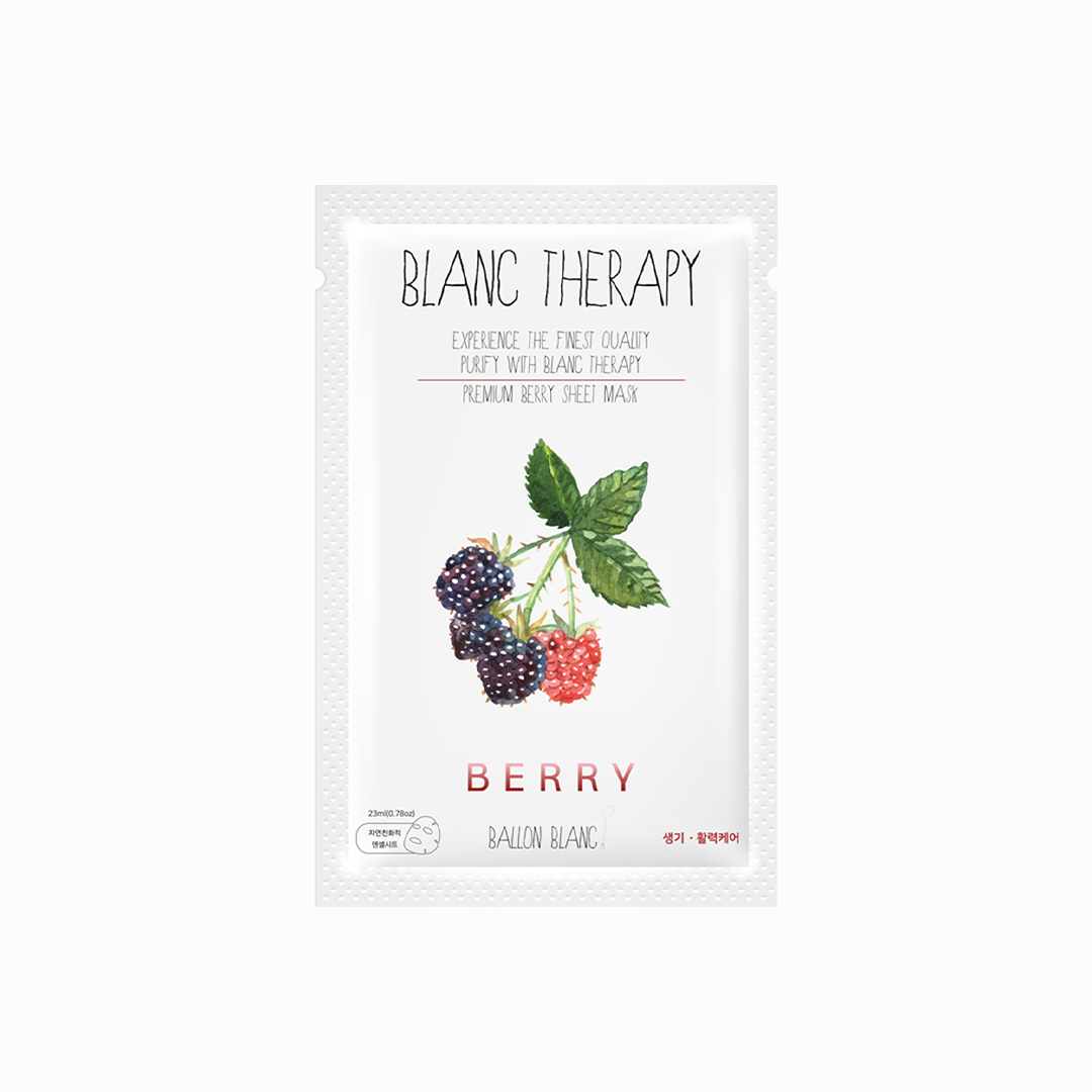 Blanc Therapy Facial Sheet Masks Set B